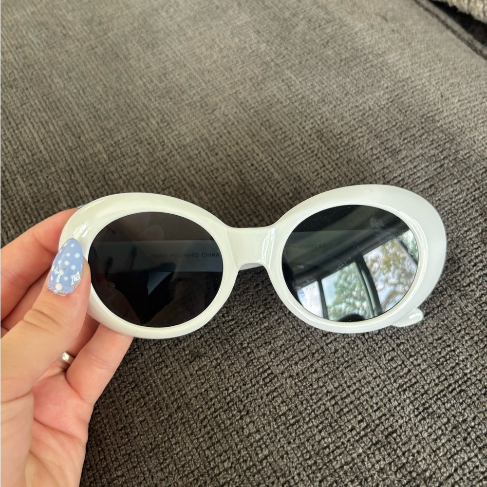 Stylish White Sunglasses for Women